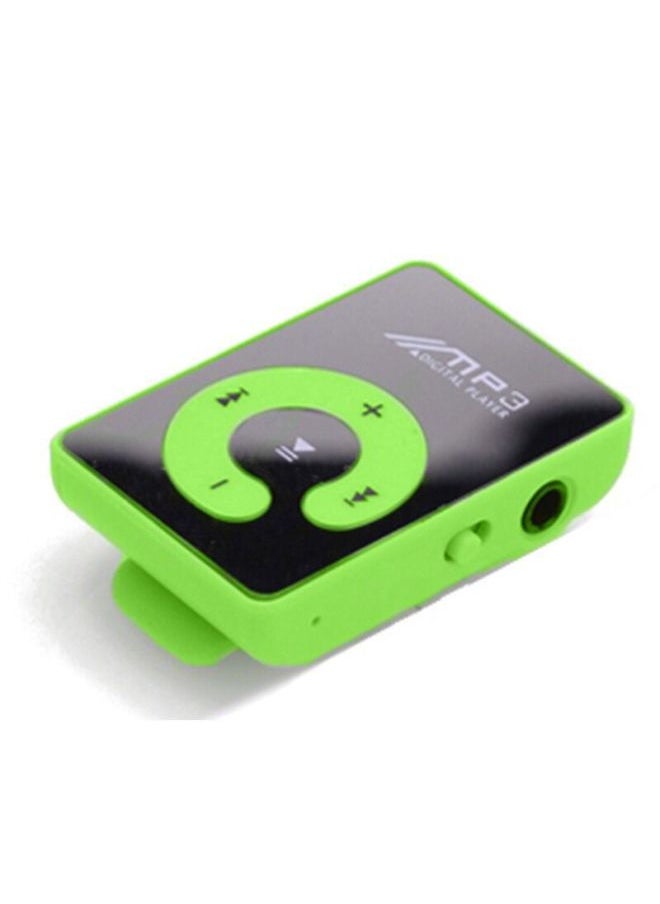 Direct Supply Clip MP3 Card Clip MP3 No Screen C Key With Memory Mirror C Key Wholesale-Body Color:White-Memory Capacity:Plug-in (bare Metal)