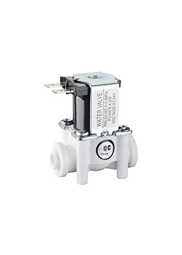 GENEDEY 1/4" DC 24V Solenoid Valve N/C Normally Closed Water Inlet Flow Switch - Image 4