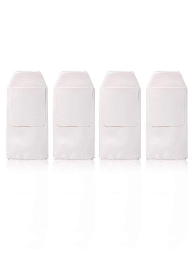 AKIRO 5Pcs White Pocket Protector for Hospital Office Pen Leaks, PVC Pocket Protectors White Shirt Pocket Protectors - Image 5