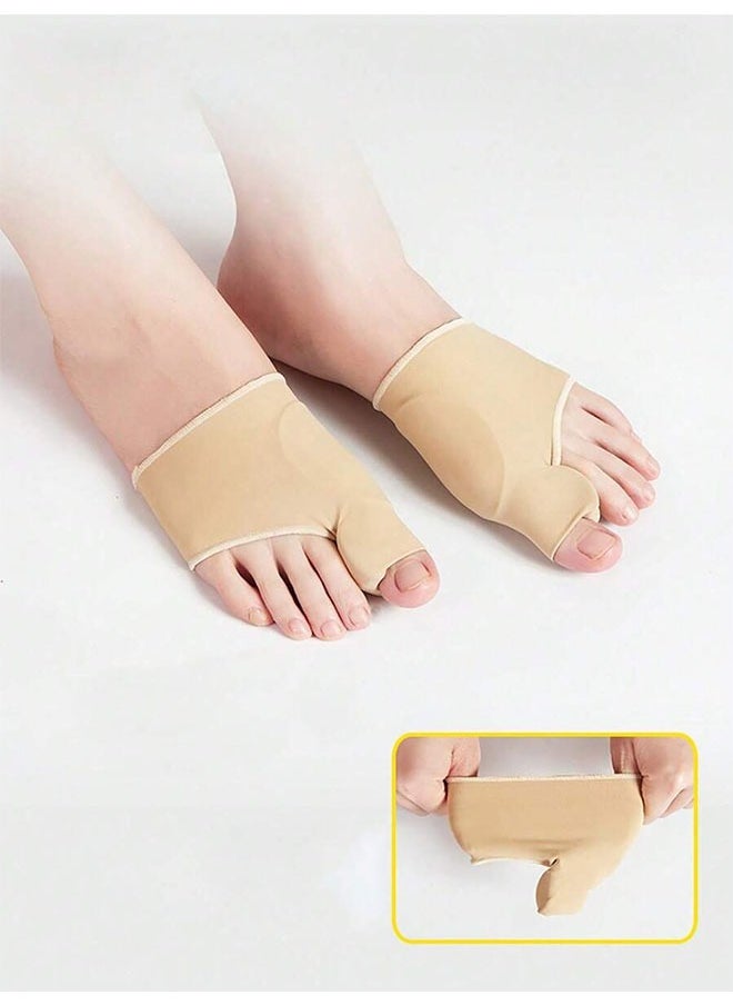 Generic - 1 Pair Bunion Corrector Relief Sleeve for Women & Men, Big Toe Gel Bunion Corrector Separator Straightener for Day/Night Support, Hallux Valgus Pain Relief, Bunion Socks - Image 1