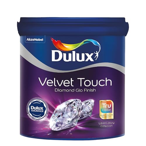 Dulux Diamond Glo Super Premium Interior Emulsion Paint For Walls With 6 Years Warranty| Washable and Durable Paint | Rich, Intense, Smooth Colors, White (1 litre,Crystal) - Image 4
