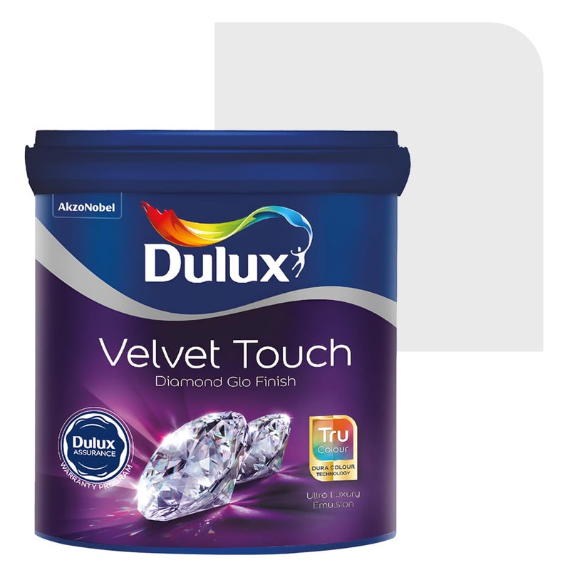 Dulux Diamond Glo Super Premium Interior Emulsion Paint For Walls With 6 Years Warranty| Washable and Durable Paint | Rich, Intense, Smooth Colors, White (1 litre,Crystal) - Image 5