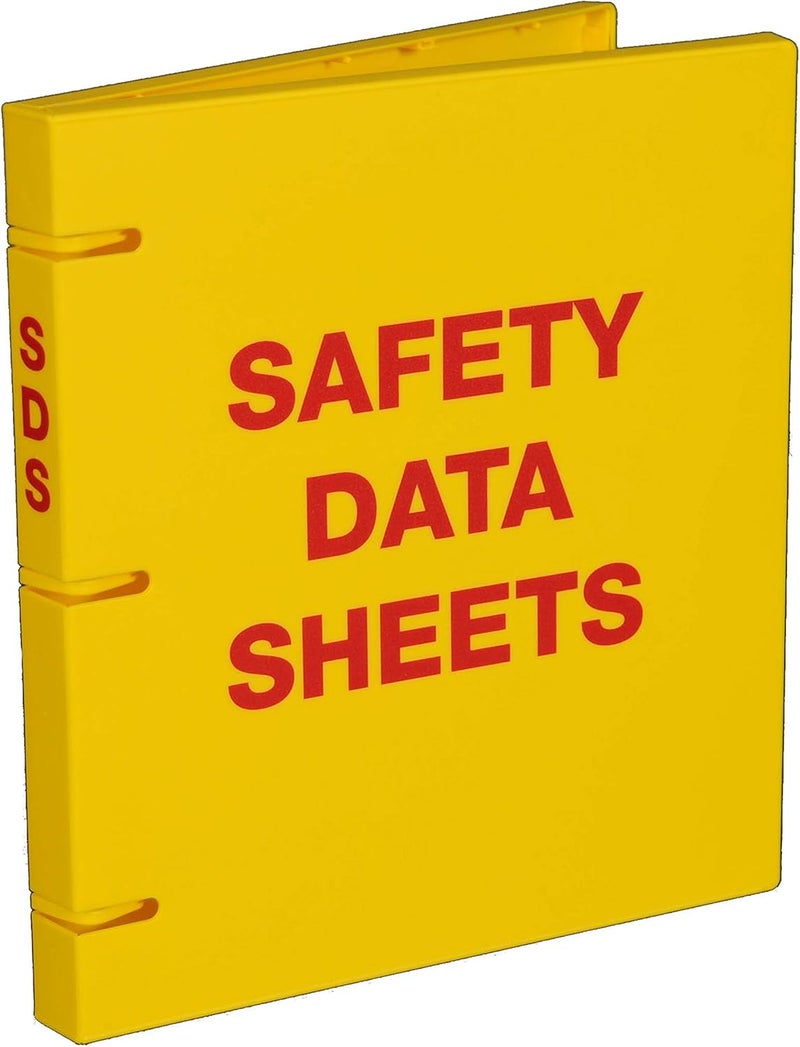 UniKeep حافظة بيانات السلامة UniKeep SDS بسعة 10 حلقات و 3 حلقات بولي - Image 1