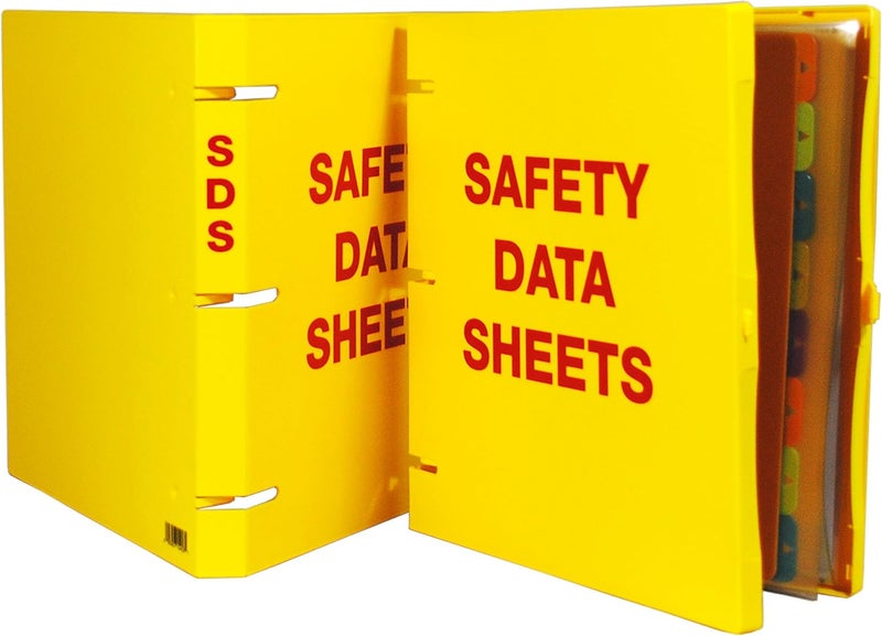 UniKeep حافظة بيانات السلامة UniKeep SDS بسعة 10 حلقات و 3 حلقات بولي - Image 2
