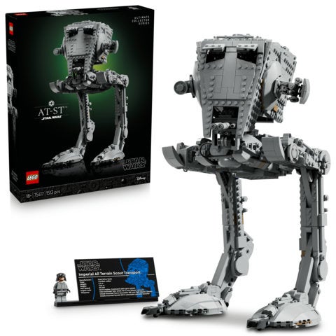 LEGO Star Wars AT-ST Walker Building Set for Adults 75417 (Age 18+, 1513 Pieces) - Image 1
