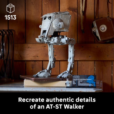 LEGO Star Wars AT-ST Walker Building Set for Adults 75417 (Age 18+, 1513 Pieces) - Image 2