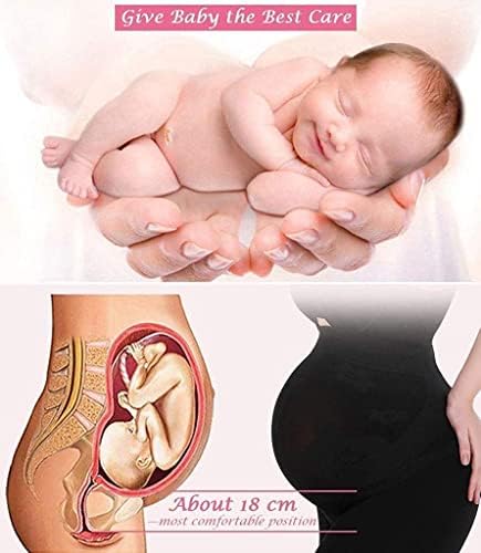 Fashiol Women's High Waist Cotton Stretch Briefs | Full Coverage Maternity Panties | Ideal for Pregnancy & C-Section Recovery | Comfort Combo Pack | Pack of 2 | Peach & Beige - Image 3