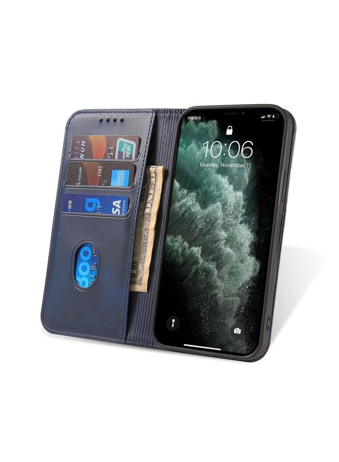 S-TOP Case For iPhone 12 / 12 Pro Calf Texture Magnetic Horizontal Flip Leather Case with Holder & Card Slots & Wallet - Image 5