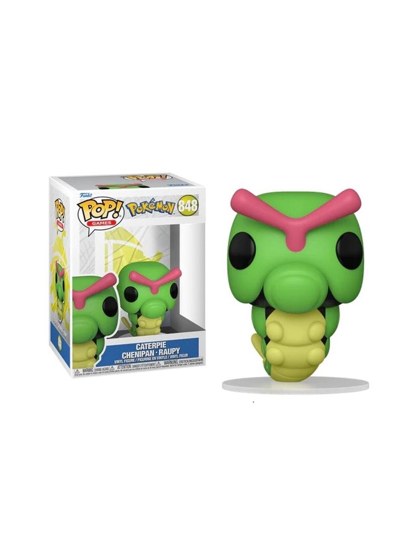 FUNKO POP Action Figures Pop! Games: Pokemon - Chenipan , One Size - Image 2