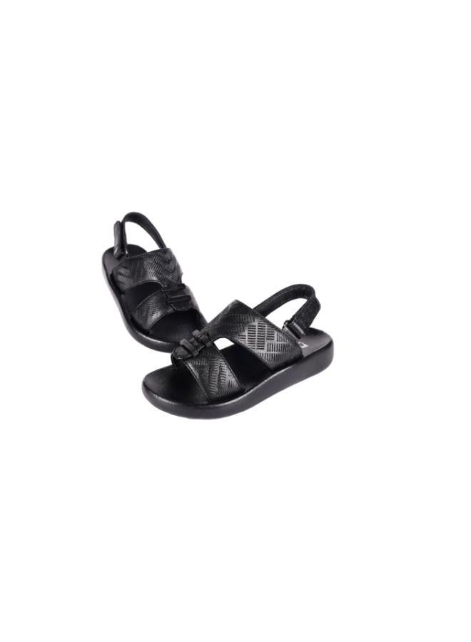 barjeel uno 008-3572 Barjeel Uno Boys Arabic Sandals B-63073 Black - Image 3