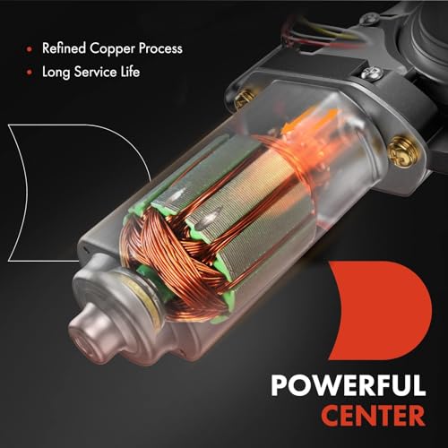 A-Premium Power Window Lift Motor Compatible with Chevy GMC Blazer Corvette Tahoe S10 Jimmy Yukon Sonoma C1500/2500/3500 Bravada Escalade, Replace# 16628208, 19152023 - Image 5