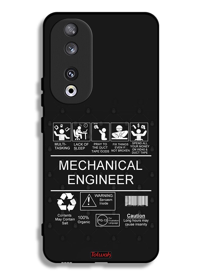Tolwak Honor 90 Protective Case Cover Mechanical Engineer Sticker  - Image 1