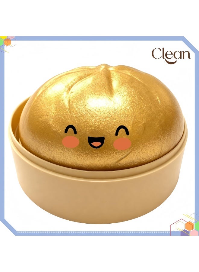 Clean Glitter Dumpling Squishy -  8Colors Dumplings Squishy Toy, More Surprises Giant Glitter Dumpling, Giant Dumpling Squishy, Mega Rainbow Dumplings, Cute Anxiety Relief Fidget Dumpling, Soft Squeeze Decompression Dough for Adults - Image 1
