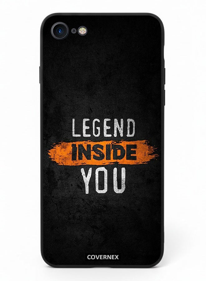 Covernex Apple iPhone SE 2020/2022 Protective Case Cover Printed Featuring Legend Inside You - Image 2
