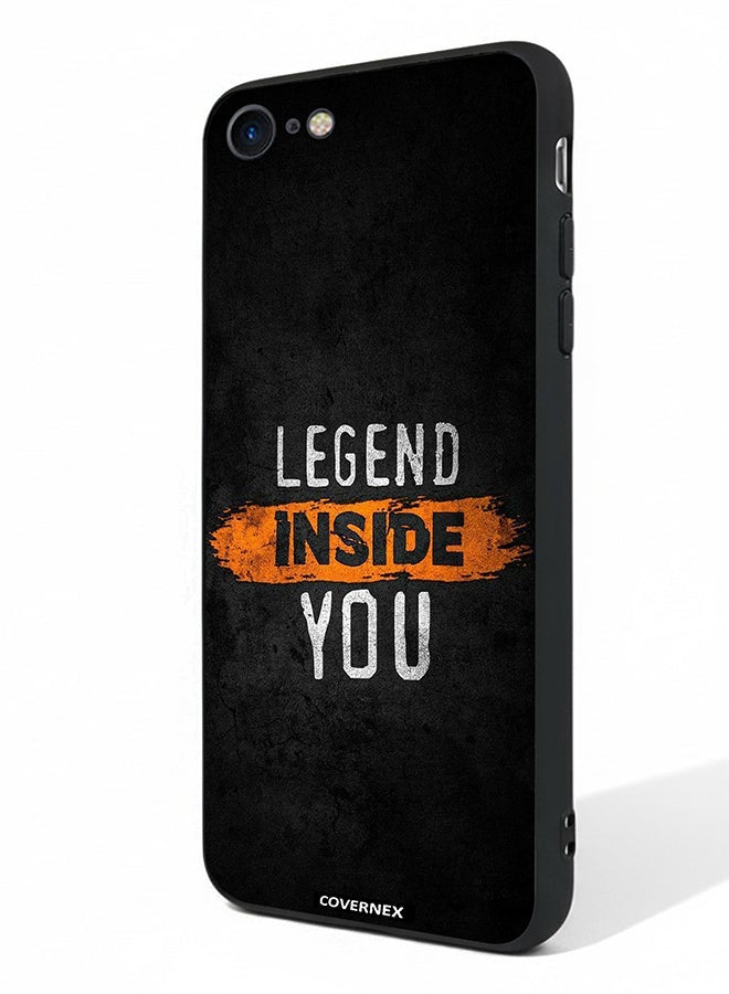 Covernex Apple iPhone SE 2020/2022 Protective Case Cover Printed Featuring Legend Inside You - Image 1