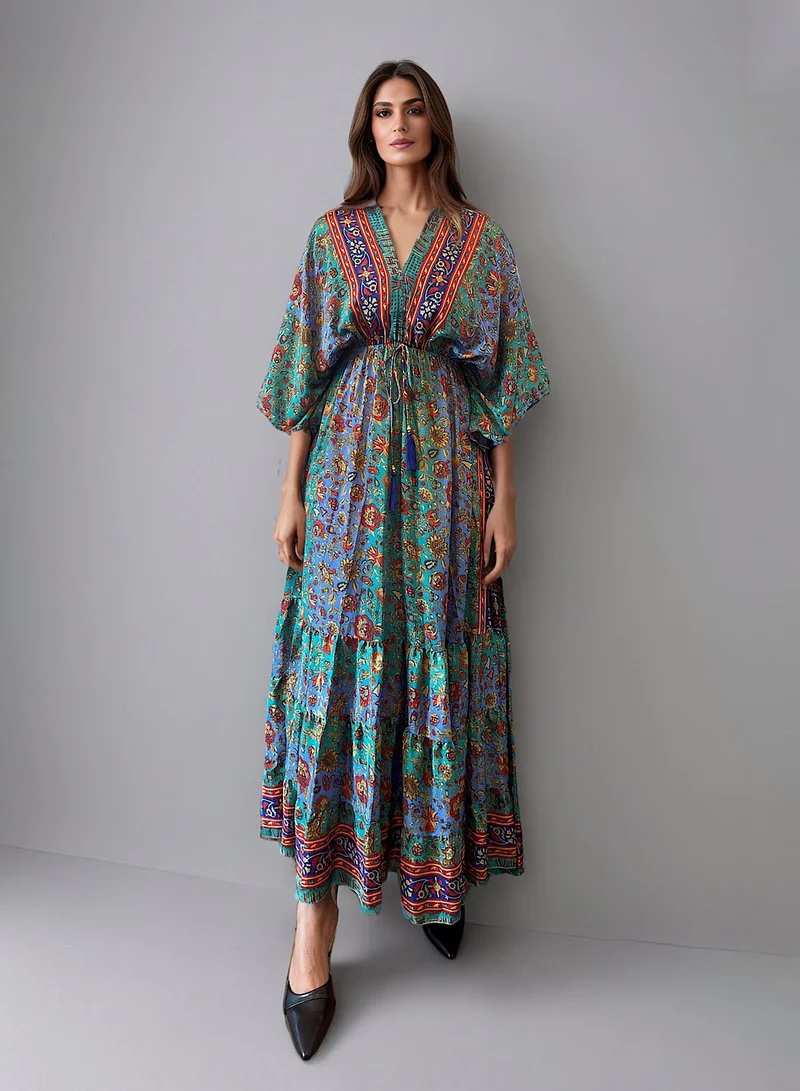 ECSTACY Printed Casual Dress