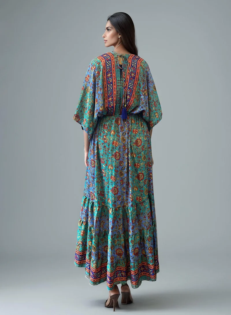 ECSTACY Printed Casual Dress