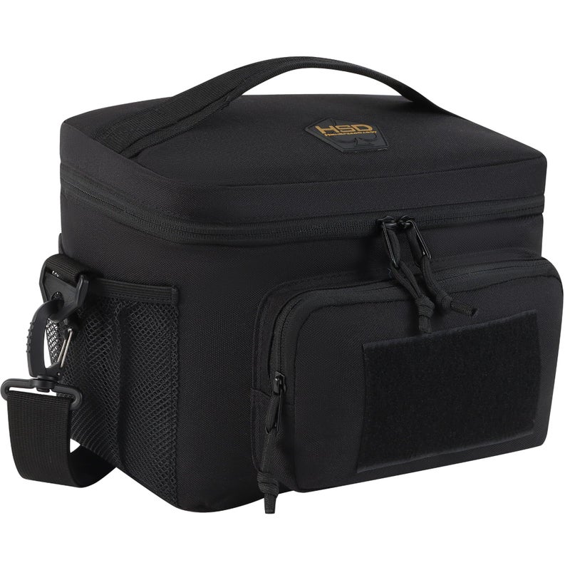 HighSpeedDaddy Tactical Lunch Box For Men Women - Military Grade Insulated Lunch Bag For Work - 10â€x 7.5â€x 6.5â€ (9L) High Capacity Lunch Kit - Reusable, Portable Lunch Cooler For Travel & Picnic - Image 1