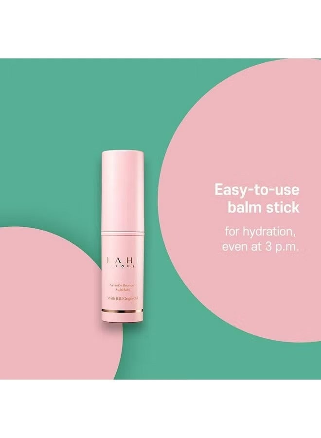 KAHI Wrinkle Bounce Multi Balm, Instant wrinkle care, Facial Serum Stick, Extraordinary Facial Serum Stick, Extraordinary Facial Multi Balm (9g 0.32 oz) - Image 4