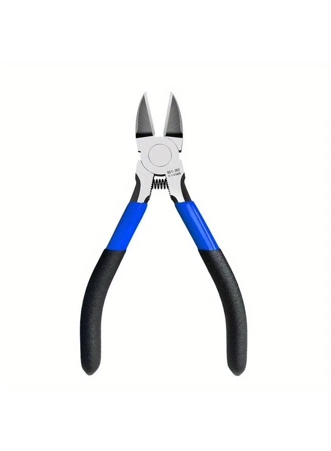 Orange 6 5 Inch 2 Pack High Carbon Steel Wire Stripper Spring Loaded Precision Snips - Image 3