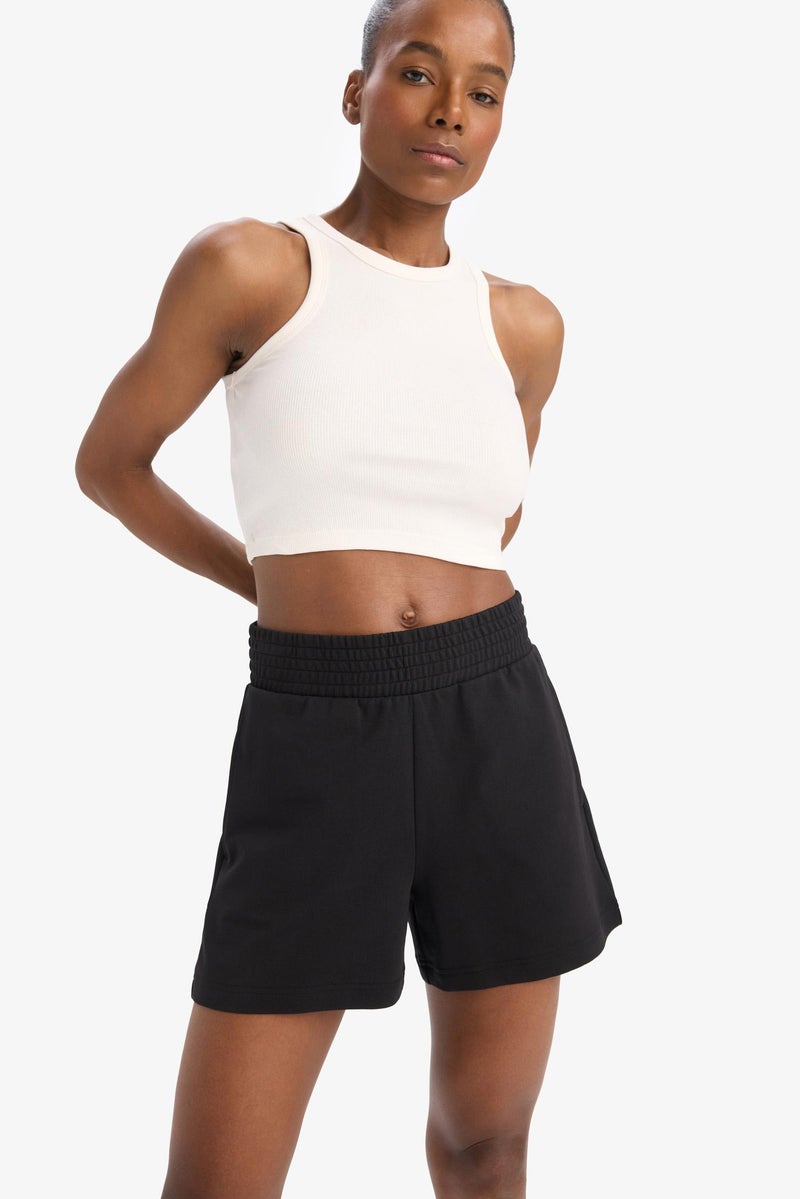 DeFacto Woman DeFactoFit Oversize Fit Short Leg Sports Shorts - Image 3