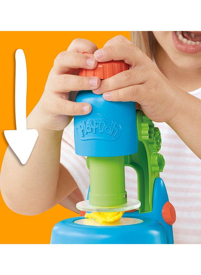 Play-Doh Light & Look Microscope For Kids 3 Years & Up, Electronic Preschool Toys For Girls & Boys, 9 Accessories & 5 Colors  - Image 3