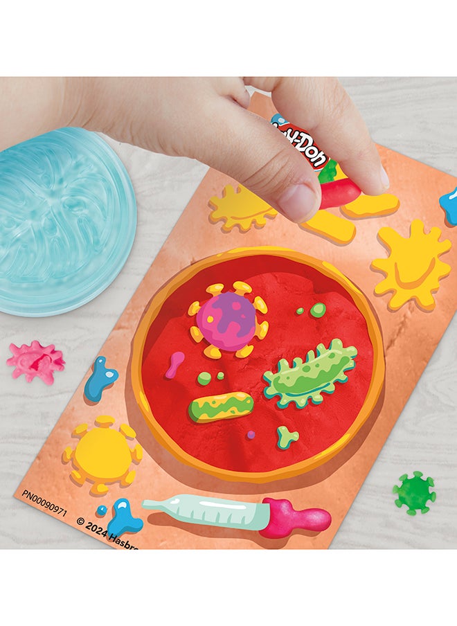 Play-Doh Light & Look Microscope For Kids 3 Years & Up, Electronic Preschool Toys For Girls & Boys, 9 Accessories & 5 Colors  - Image 4