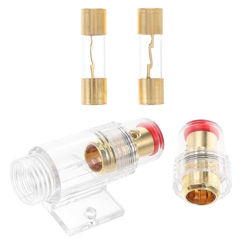 2pcs Fuse Holder 30A Inline Car Audio Alarm Amplifier Truck Audio Automotive Parts Fuse Holder - Image 3
