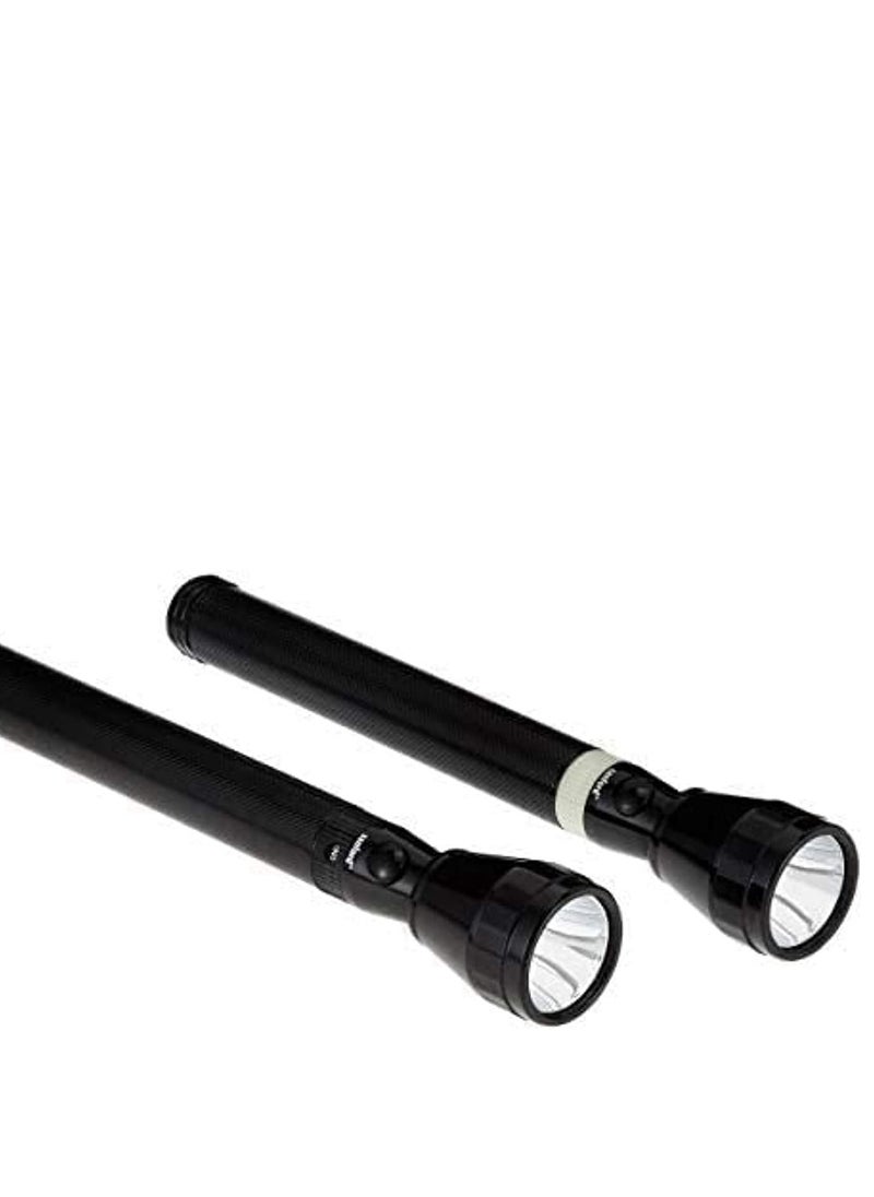 Sanford Pack Of 2 Rechargeable LED Search Light Black 29centimeter 