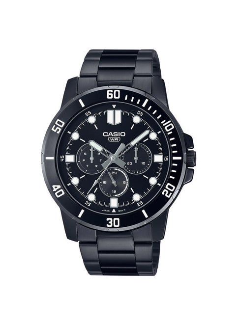 Stainless Steel Chronograph Watch MTP-VD300B-1EUDF