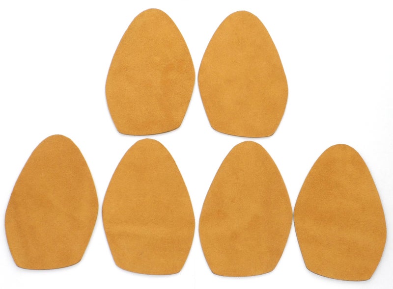 Soles2dance 3 pairs of stickon suede soles with industrialstrength adhesive backing for highheeled shoes Resole old shoes or convert your favorite heels to perfect dance shoes SUEDELA3pkgold - Image 2