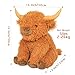 JellyMallow Highland Cow Weighted Stuffed Animals 5 lbs 16 in Jumbo Highland Cow Stuffed Animal Plush Toy Adorable Weighted Cow Cattle Stuffed Animal Pillow Gifts for Kids and Adults - Image 4