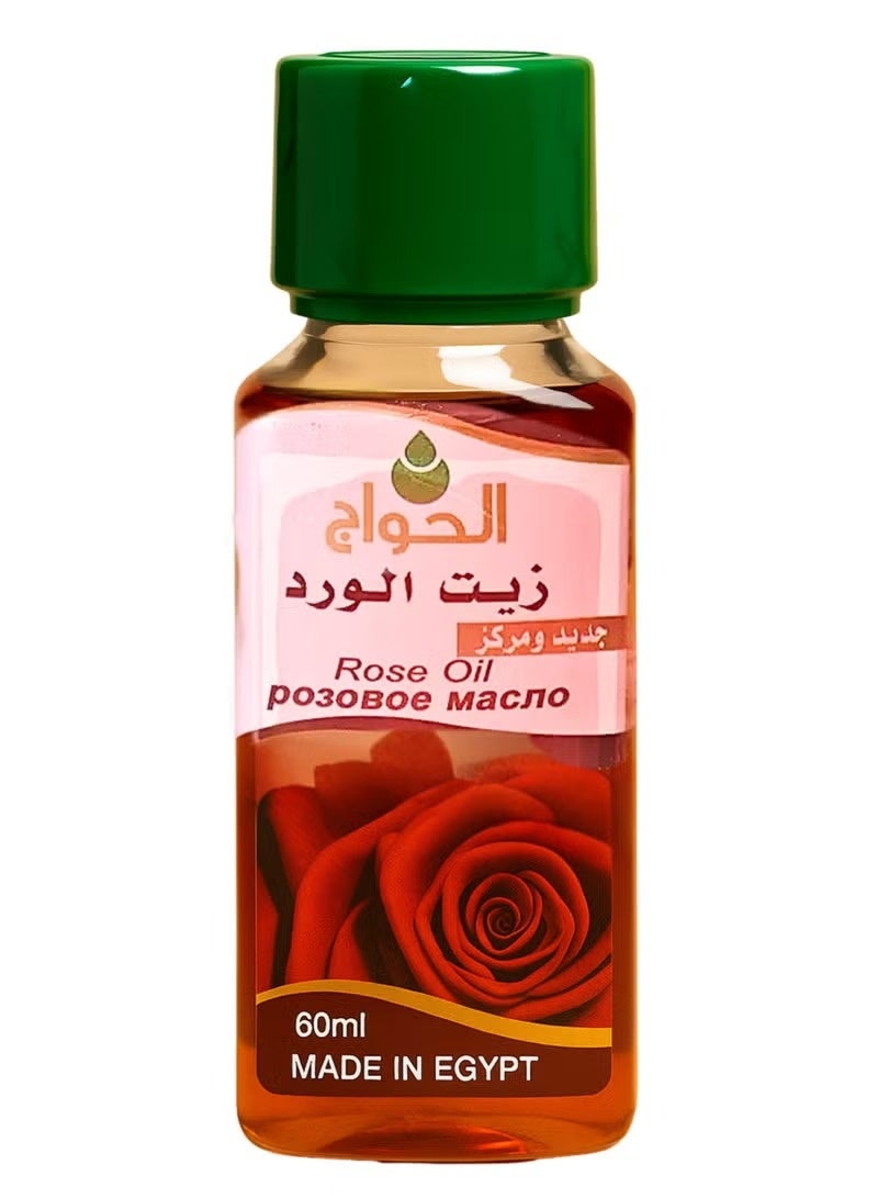 Elhawag Natural cold-pressed rose oil 60ml - Image 1