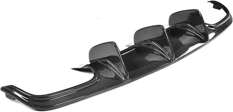 DEMULAX Carbon Fiber Rear Bumper Diffuser for Mercedes-Benz C63 AMG - Image 1
