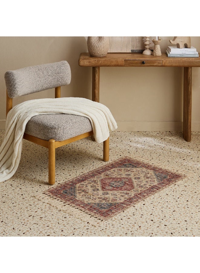 Home Box Glimmer Vega Handmade Printed Dhurrie - 60x90 cm - Image 5