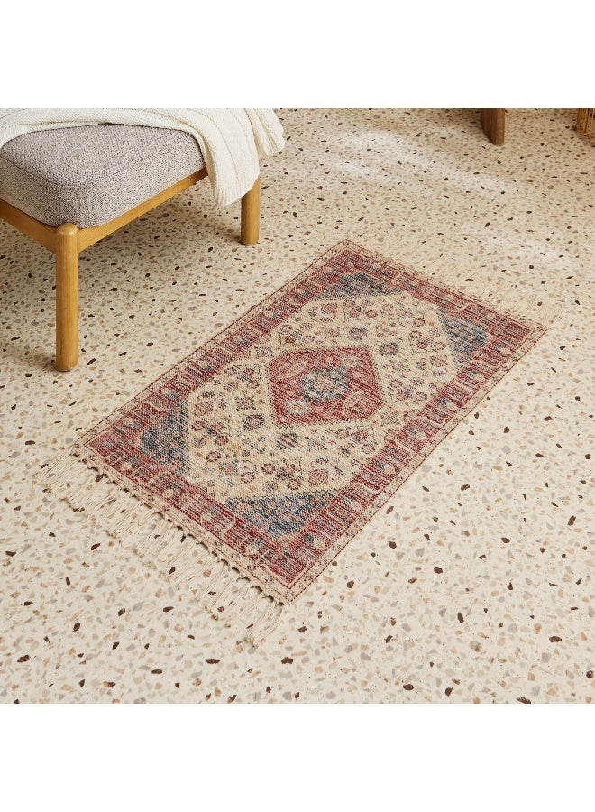 Home Box Glimmer Vega Handmade Printed Dhurrie - 60x90 cm - Image 1
