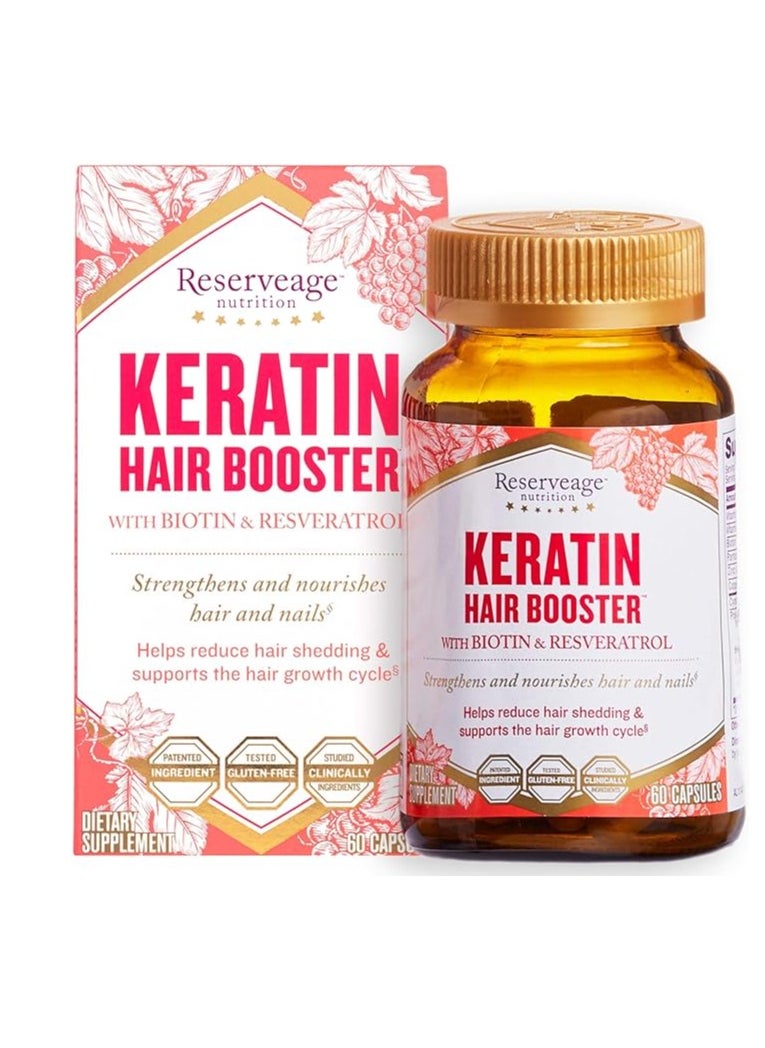 ReserveAge Nutrition - Hair and Nail Growth Supplement for Men and Women 60 capsules - Image 1