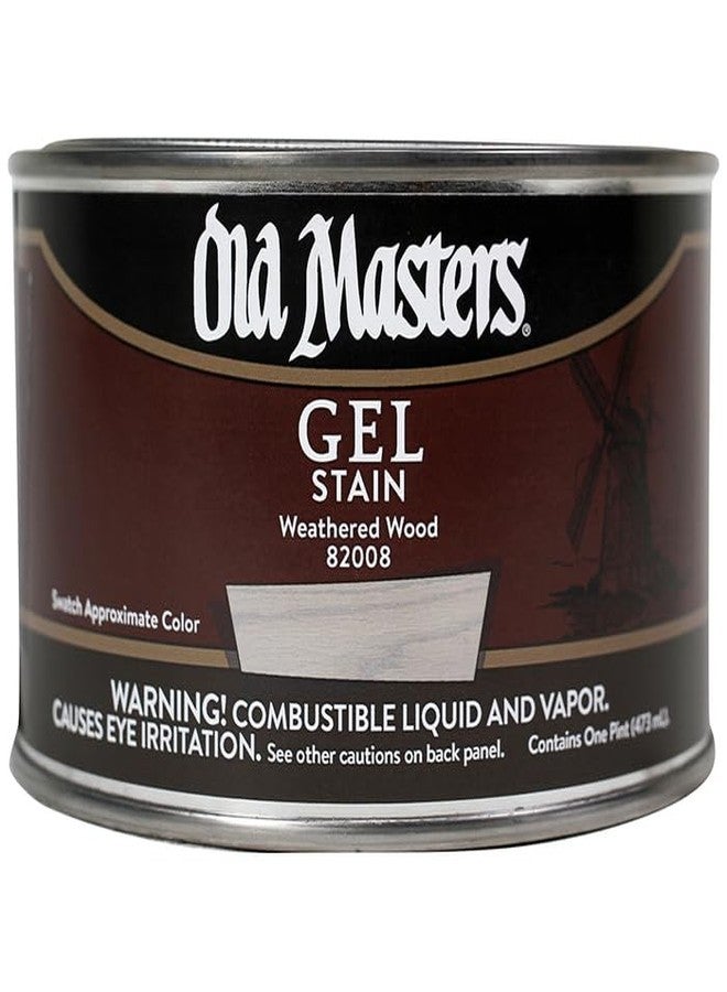 Old Masters pt Old Masters 82008 Weathered Wood Gel Stain Oil-Based Stain - Image 2