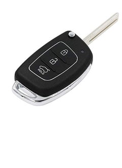 SYOSI Folding Smart Car Key, 3 Buttons Keyless Entry Remote Case, Replacement Remote Car Key key Shell Repair for Mistra Hyundai HB20 SANTA FE IX35 IX45 Key Cover Case  - Image 4