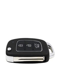 SYOSI Folding Smart Car Key, 3 Buttons Keyless Entry Remote Case, Replacement Remote Car Key key Shell Repair for Mistra Hyundai HB20 SANTA FE IX35 IX45 Key Cover Case  - Image 2