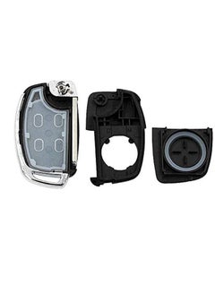 SYOSI Folding Smart Car Key, 3 Buttons Keyless Entry Remote Case, Replacement Remote Car Key key Shell Repair for Mistra Hyundai HB20 SANTA FE IX35 IX45 Key Cover Case  - Image 5