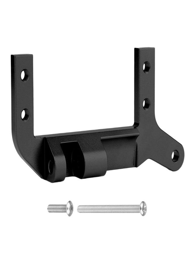 HobbyPark Servo Mount 4-Link Suspension Mounts for TRX4 Crawler Replacement of 3-Link Panhard Bar Upgraded (Black) - Image 1
