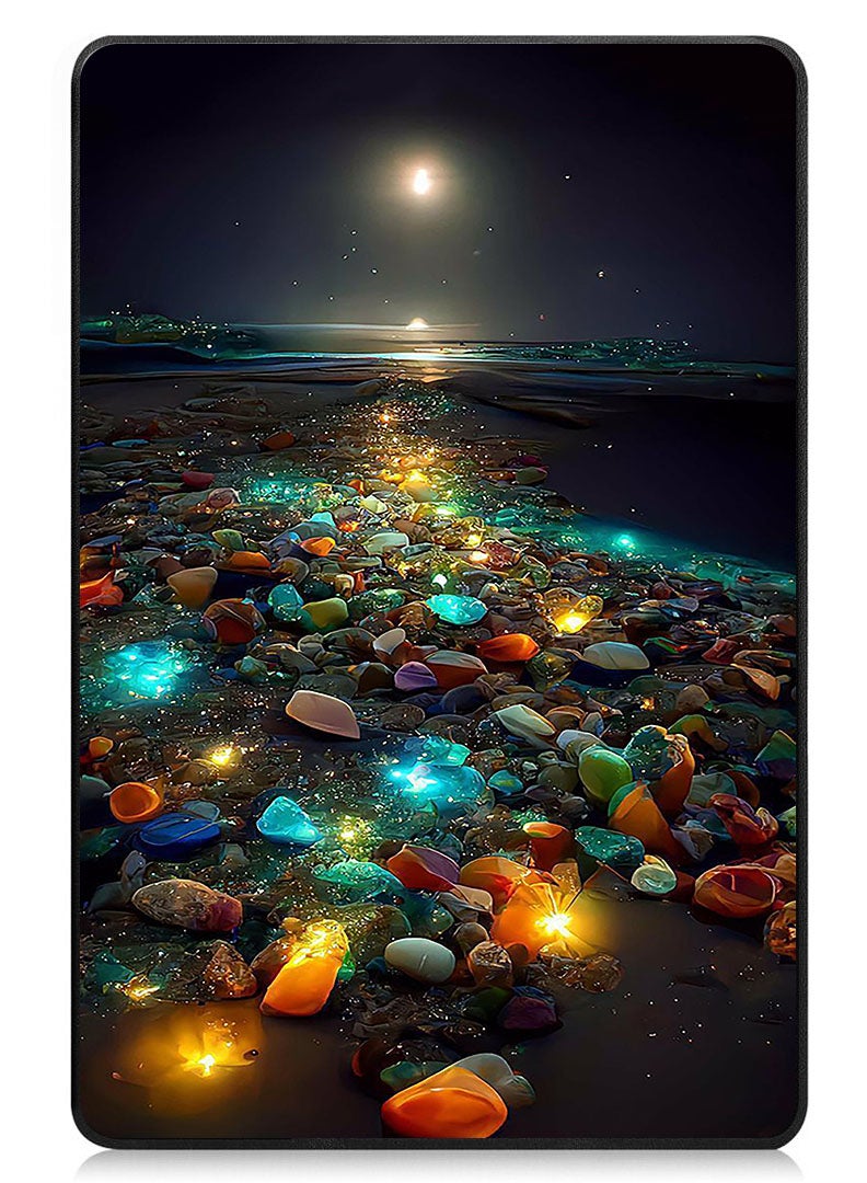 Theodor Protective Flip Case For Xiaomi Redmi Pad SE With Trifold Stand Auto Wake Sleep Shockproof Cover Glow - Image 1