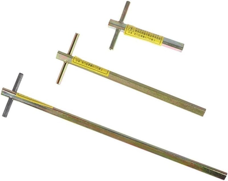 Compact Elevator Key Wrench with Triangle Design 100/200/300mm for Easy Access (200mm) - Image 1