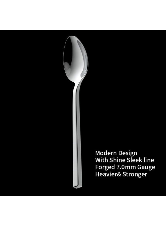 Alata Cube 60pieces Mirror Silverware Set - Image 2