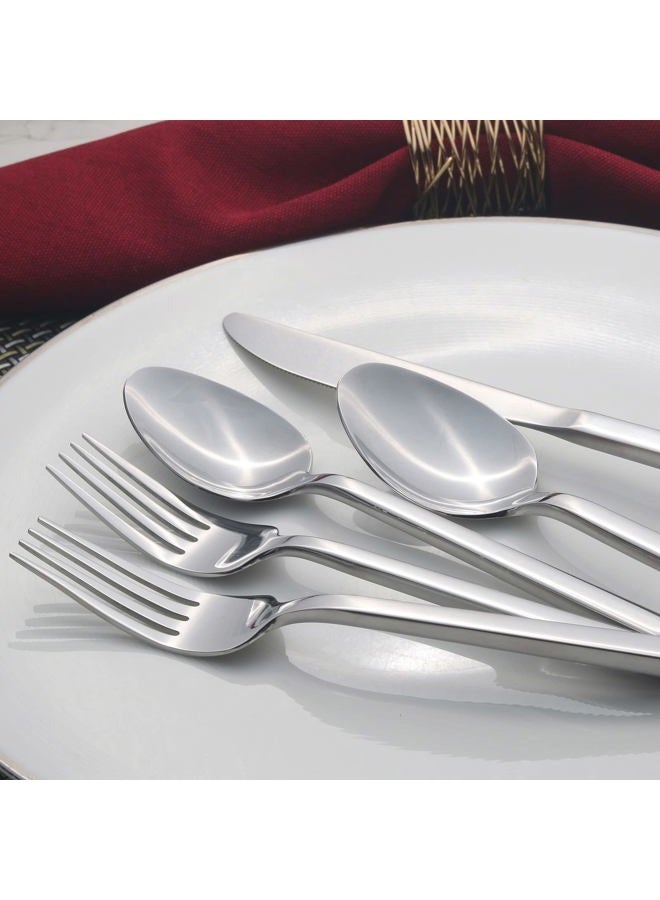 Alata Cube 60pieces Mirror Silverware Set - Image 3