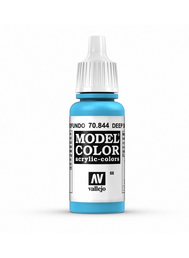 Vallejo Deep Sky Blue Paint, 17ml