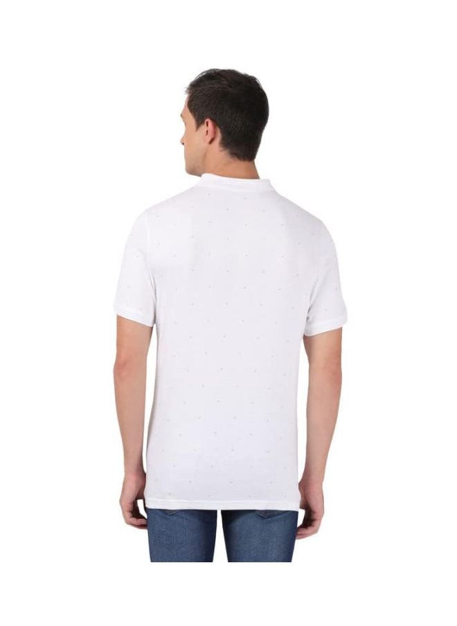 JOCKEY - Jockey IM16 Men Tencel Micro Modal and Cotton Blend Printed Half Sleeve Polo T Shirt - Image 1