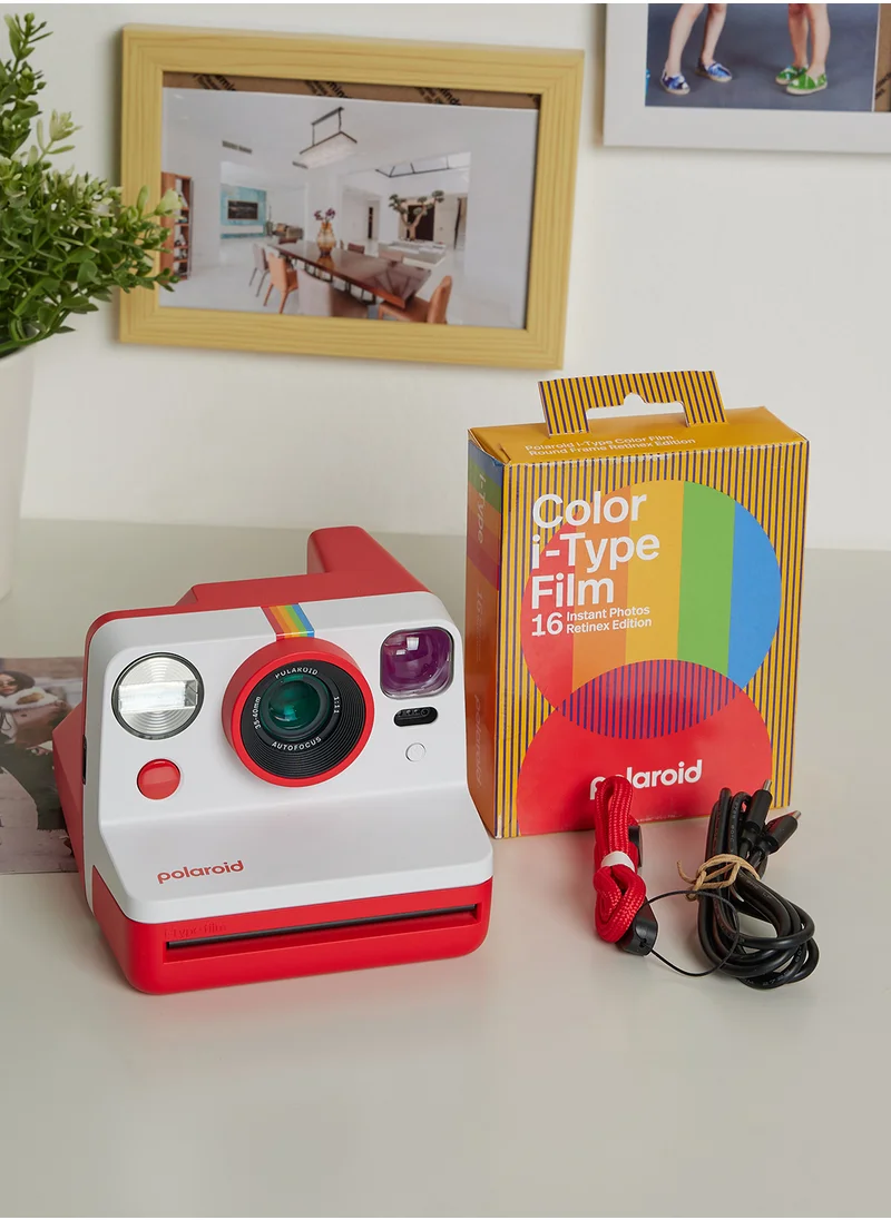 بولارويد Polaroid Now Red Exclusive Bundle