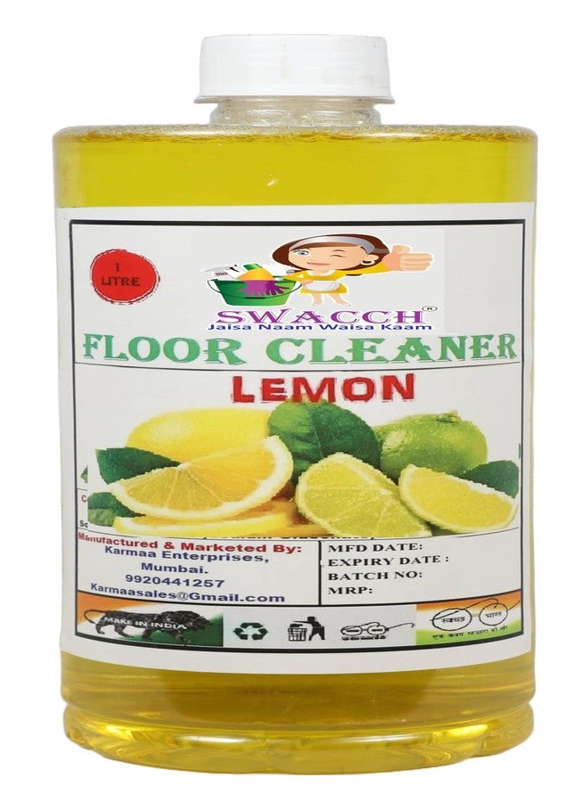 swacch Floor Cleaner Liquid (1 Litre) Lemon - Image 1